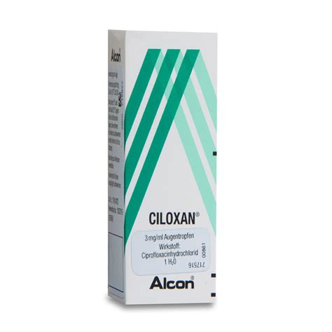 Ciloxan® Augentropfen, Lösung und Augensalbe